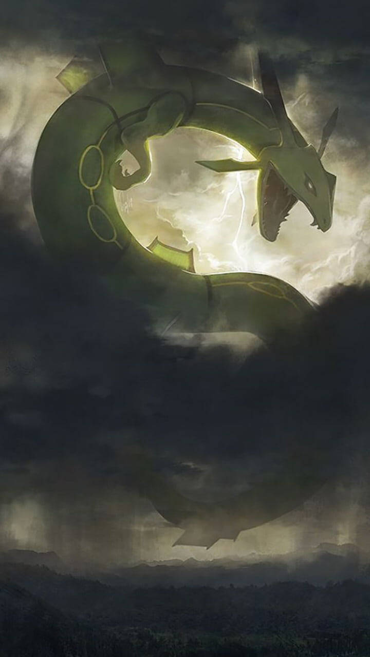 Pokémon Hd Rayquaza Wallpaper