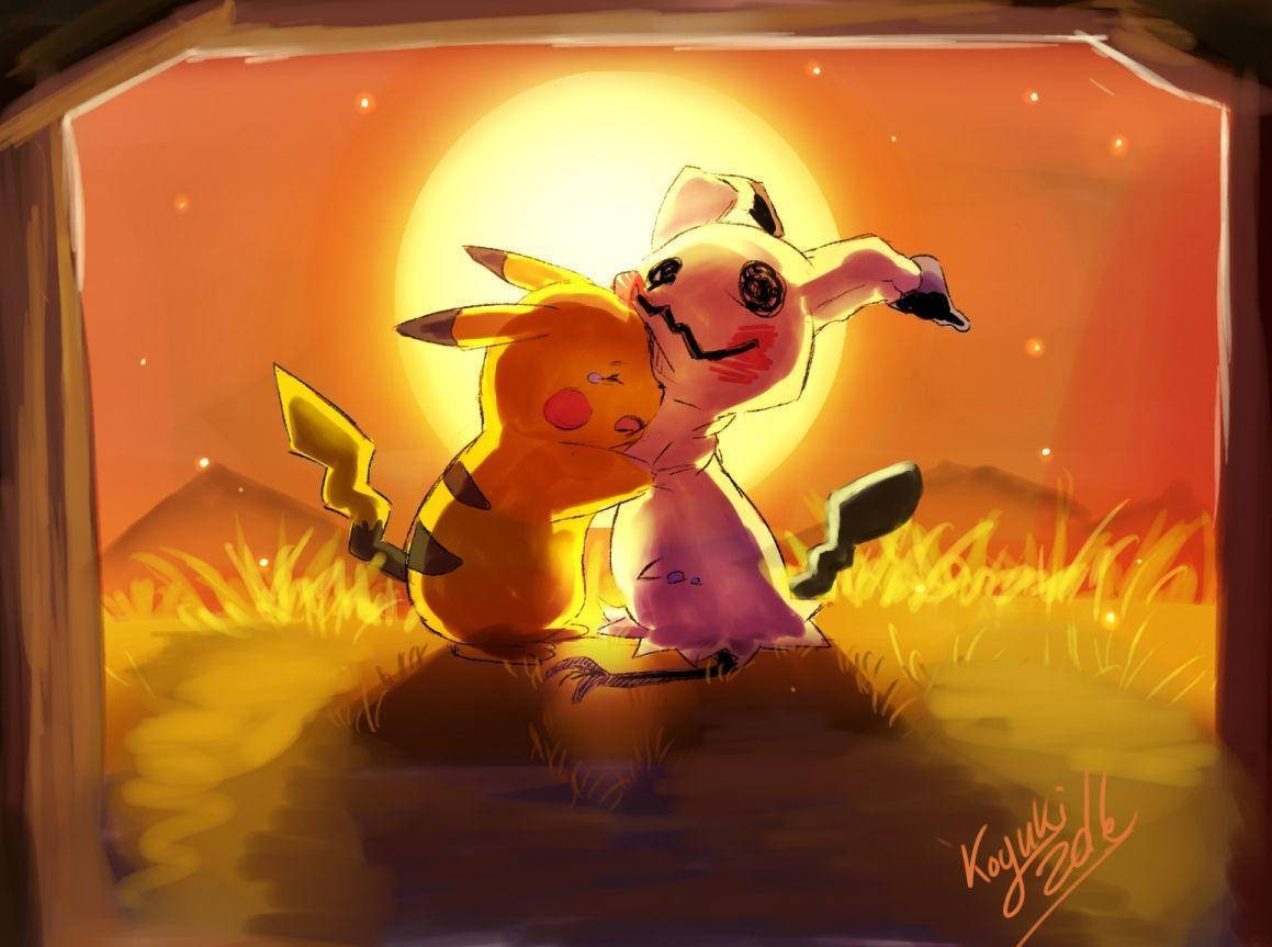 Pokemon Pikachu And Lugia By Sassy Wallpaper