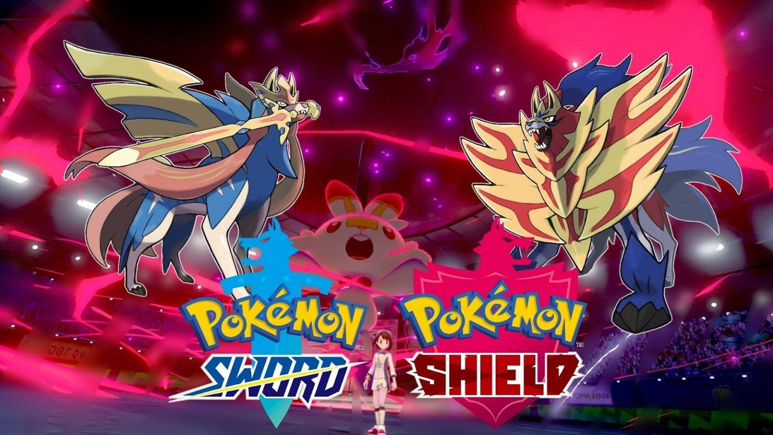 Pokémon Sword And Shield Hd Cover Wallpaper