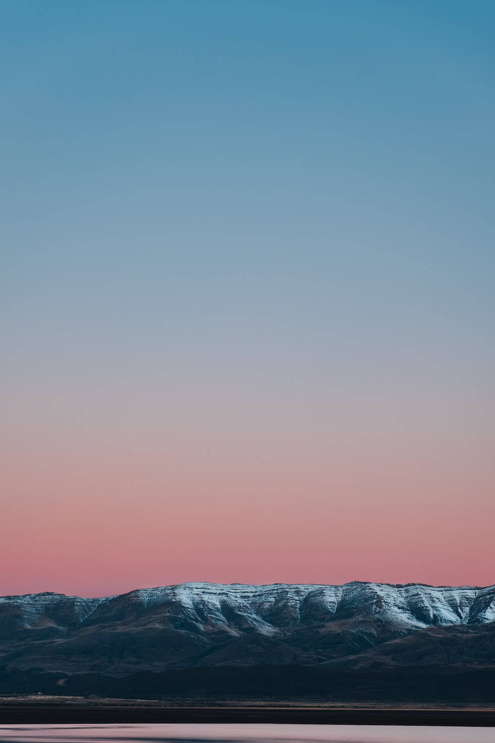 Popular Phone Snowy Mountain Range Wallpaper