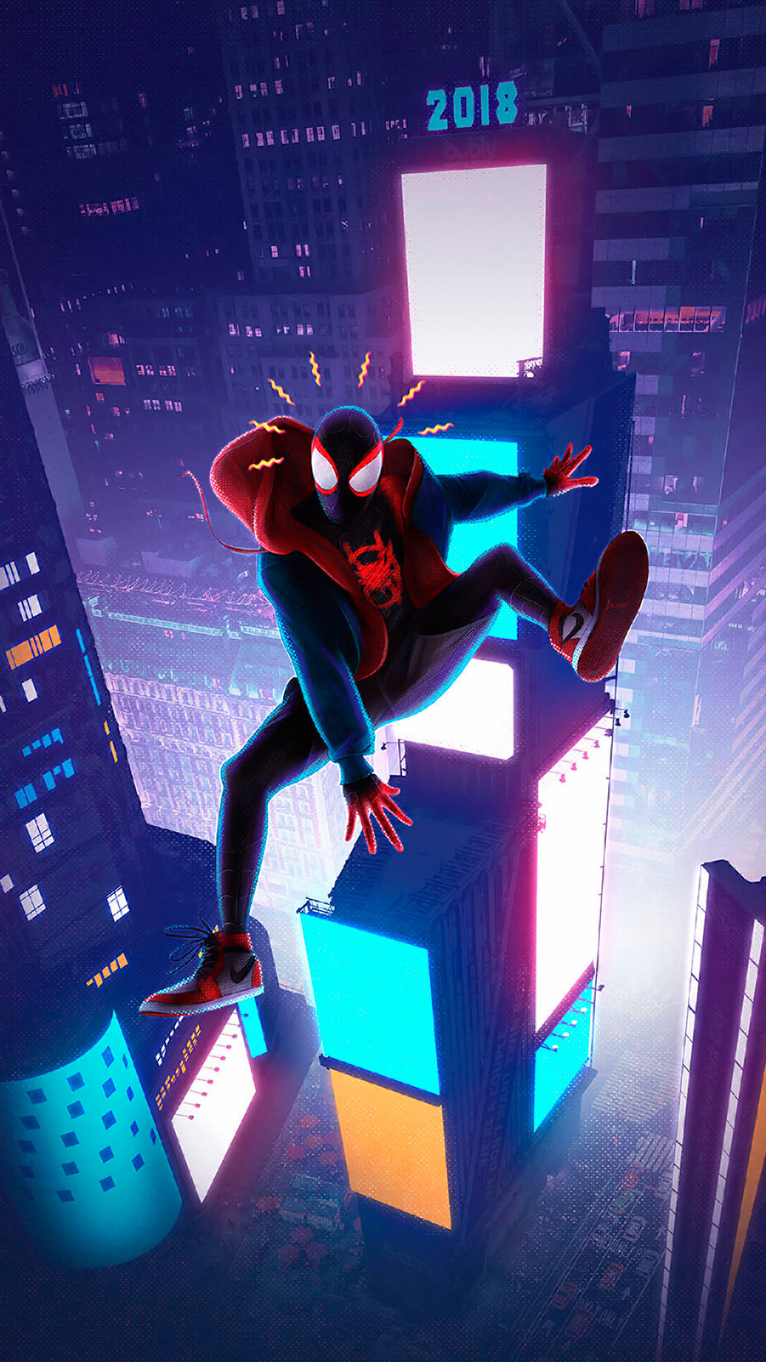 Download free Popular Phone Spiderman Miles Morales Wallpaper -  MrWallpaper.com