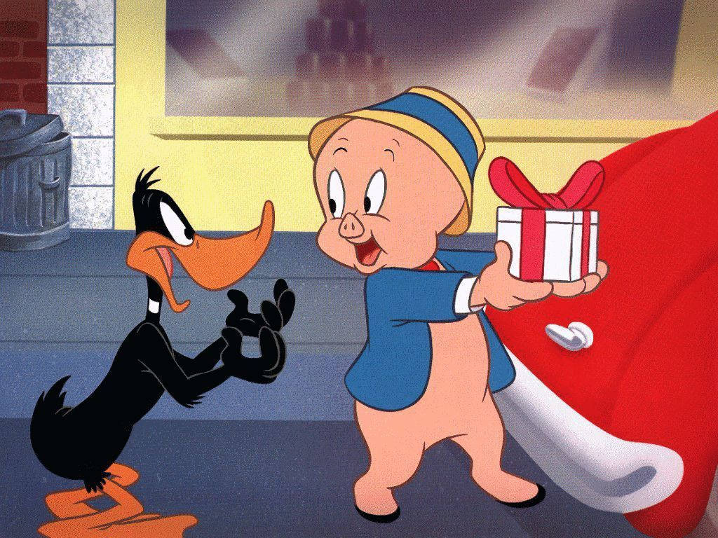 Porky Pig And Daffy Duck Wallpaper
