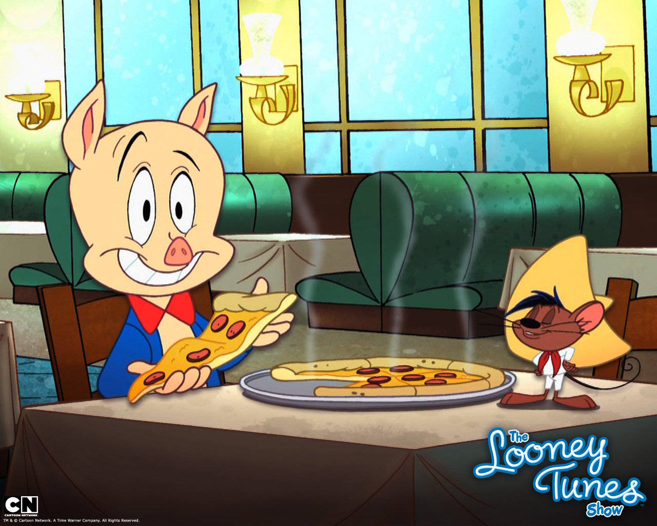 Porky Pig Looney Tunes Show Wallpaper