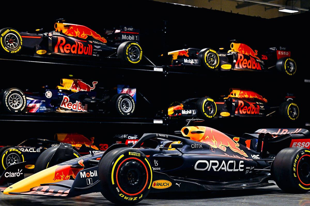 Power On Wheels - Red Bull Racing Cars Collection Wallpaper