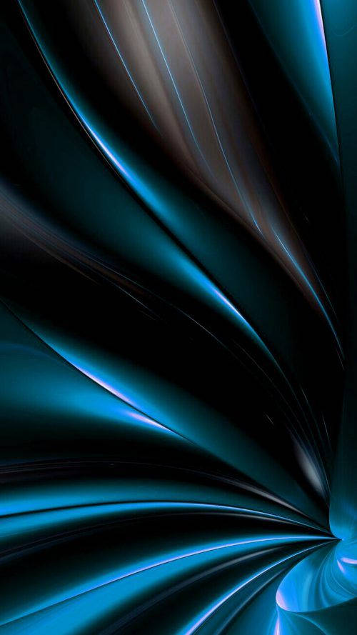 Powerful Elegance - Redmi 9 In Dynamic Black-blue Tornado Hue Wallpaper