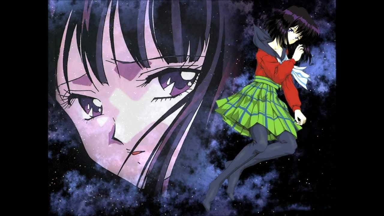 Powerful Sailor Saturn In Full Bloom! Wallpaper