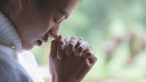 Prayer Closed Eyes Woman Wallpaper