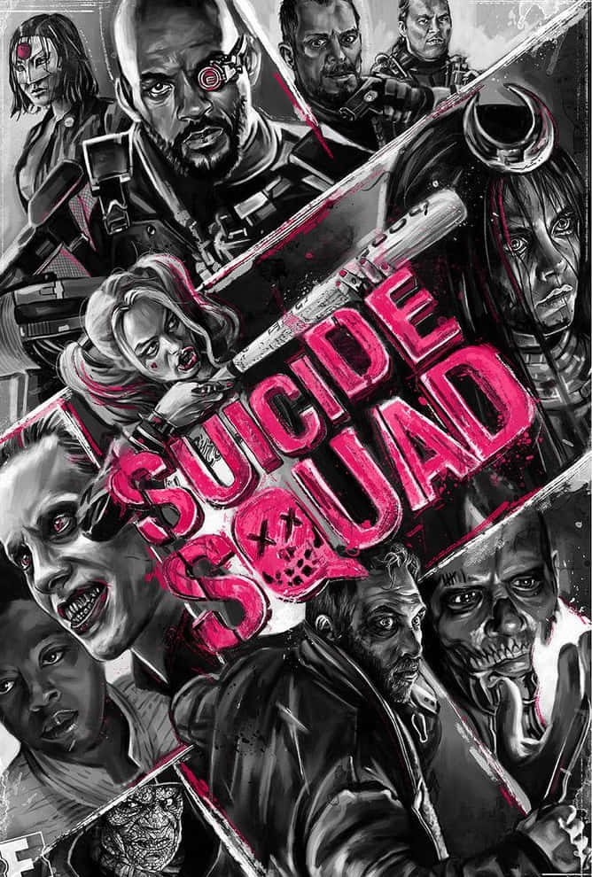 Prepare For Epic Battles With The Suicide Squad Wallpaper