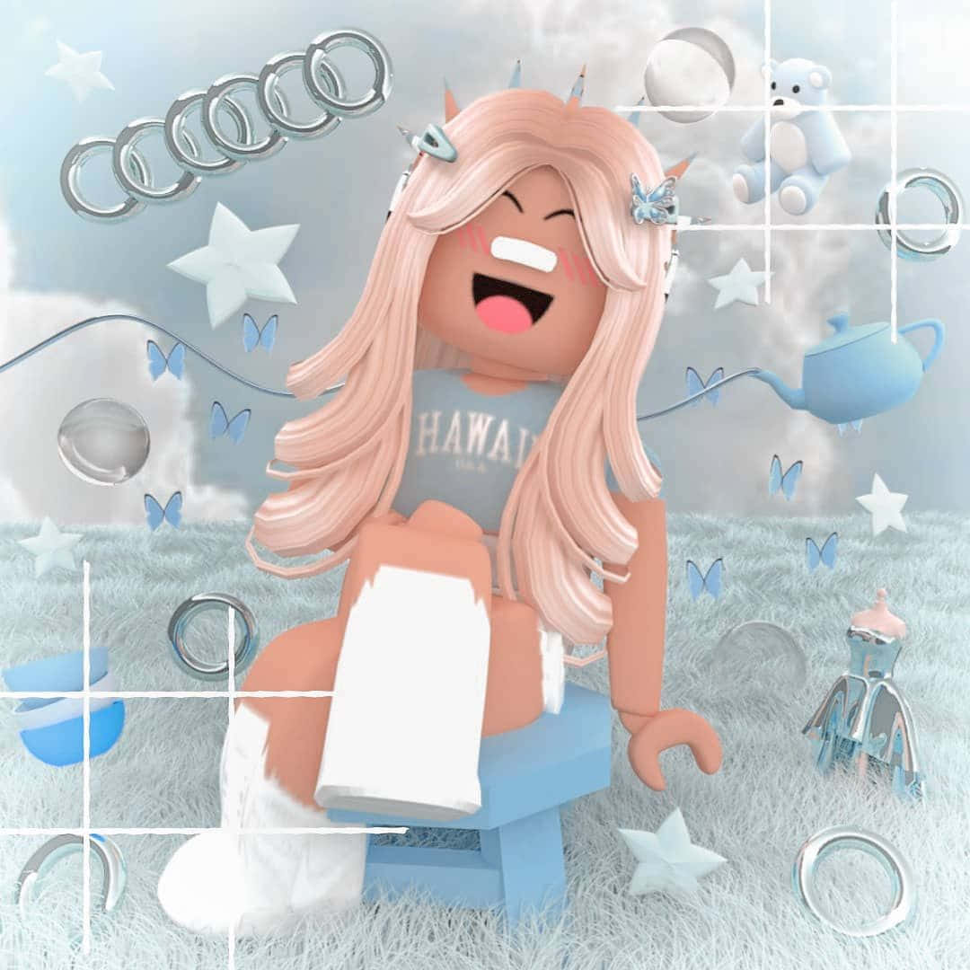 Preppy Roblox Laughing Wallpaper