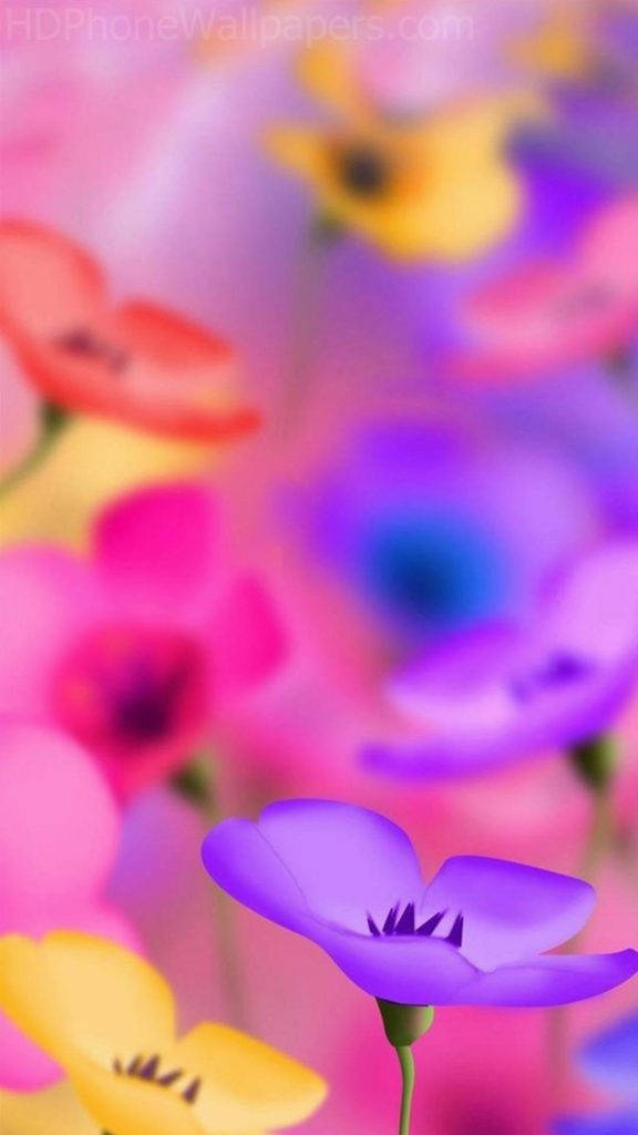 Pretty Flowers Android Phone Wallpaper