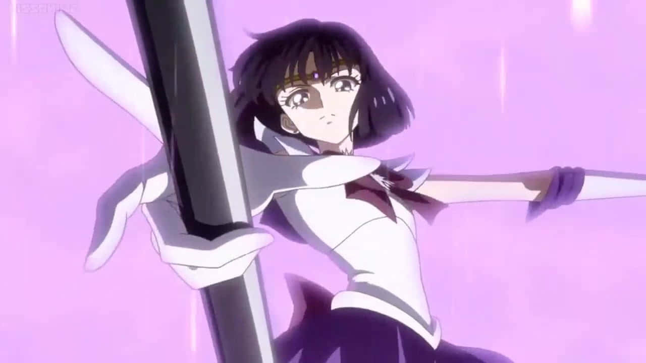 Pretty Guardian Sailor Saturn Wallpaper