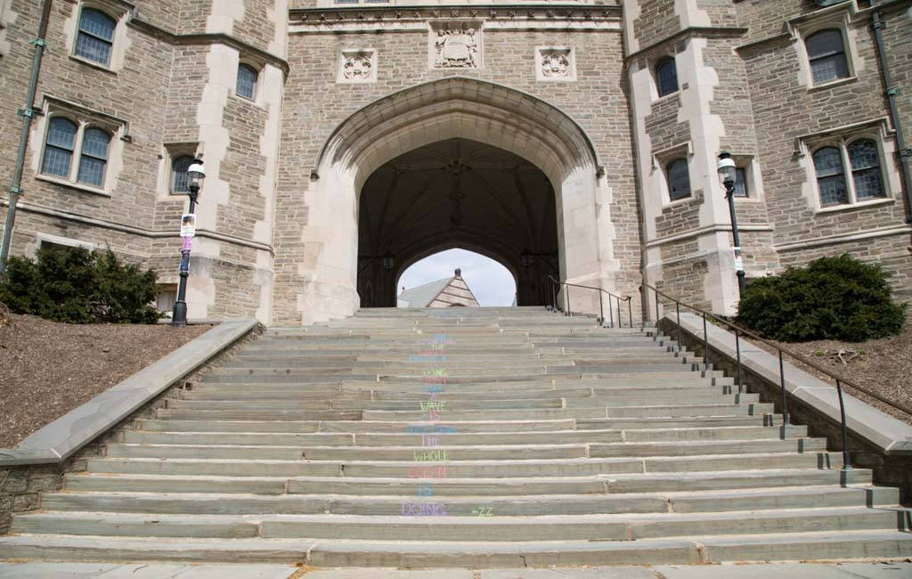 Princeton University Hall Staircase Wallpaper