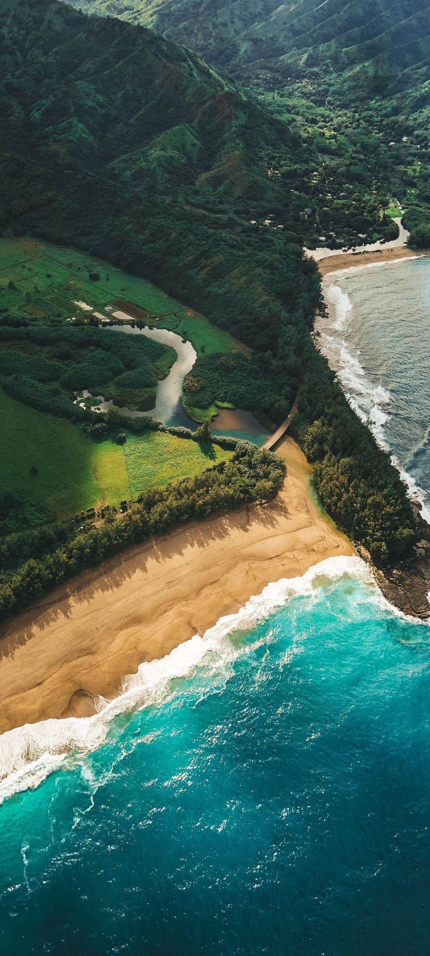 Pristine Shorelines Oneplus 9r Wallpaper