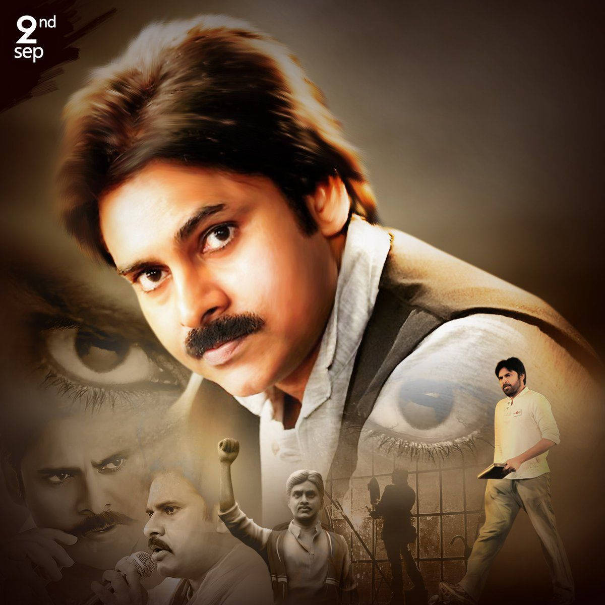 Pspk Collage Of Photos And Statues Wallpaper