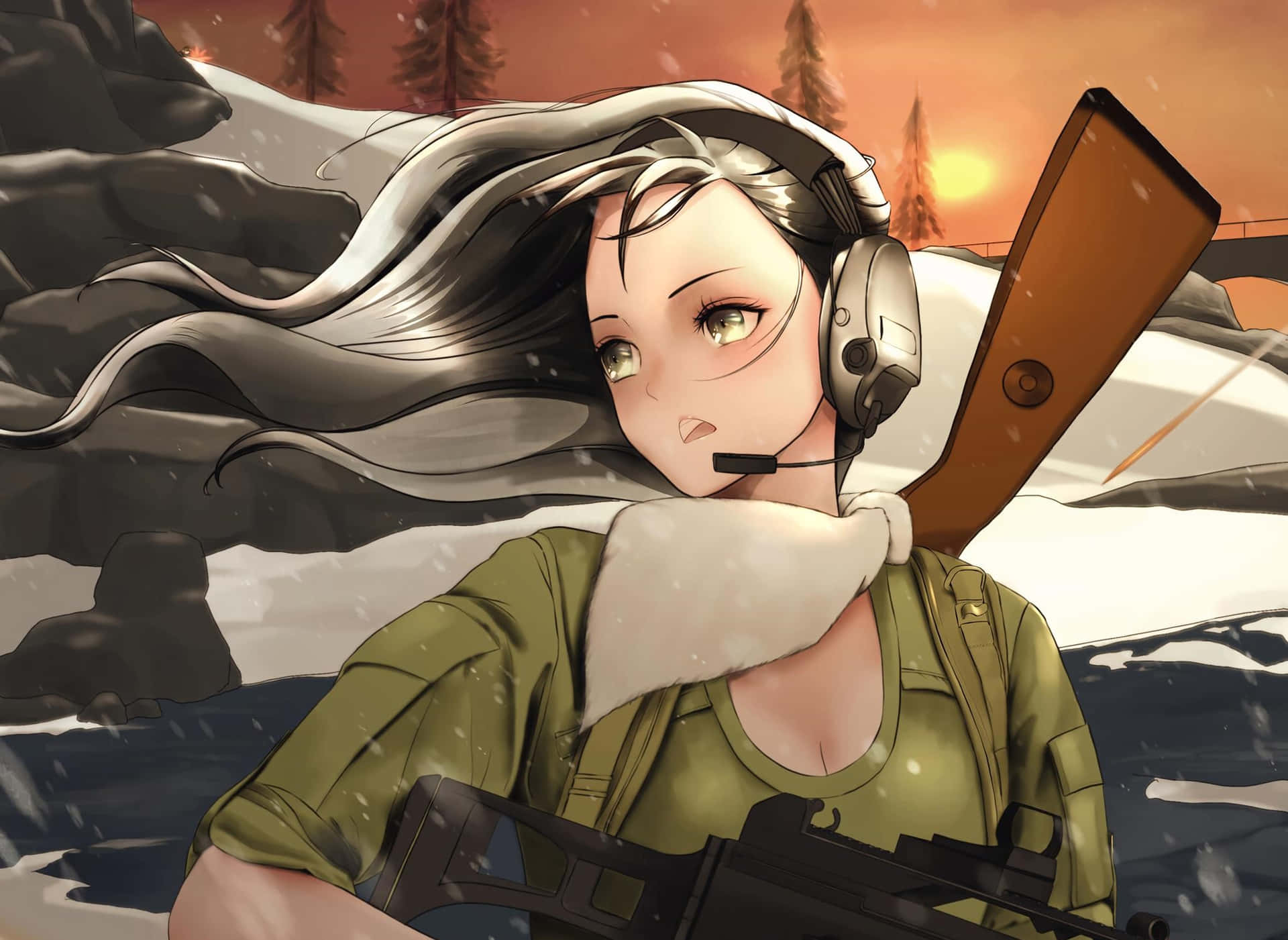 Download free Pubg Girl Anime Character Wallpaper - MrWallpaper.com