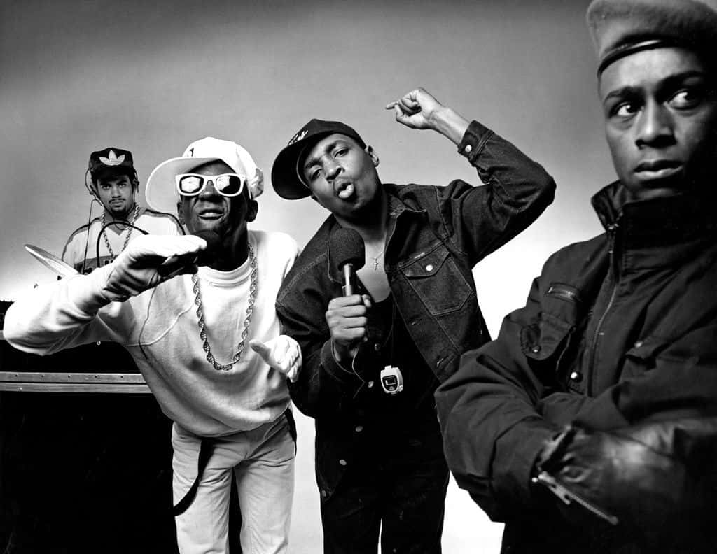 Public Enemy Group Portrait Wallpaper