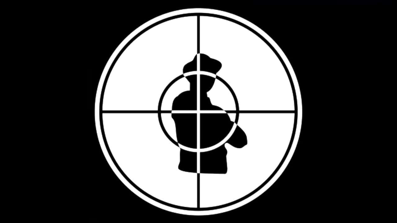 Public Enemy Logo Target Wallpaper