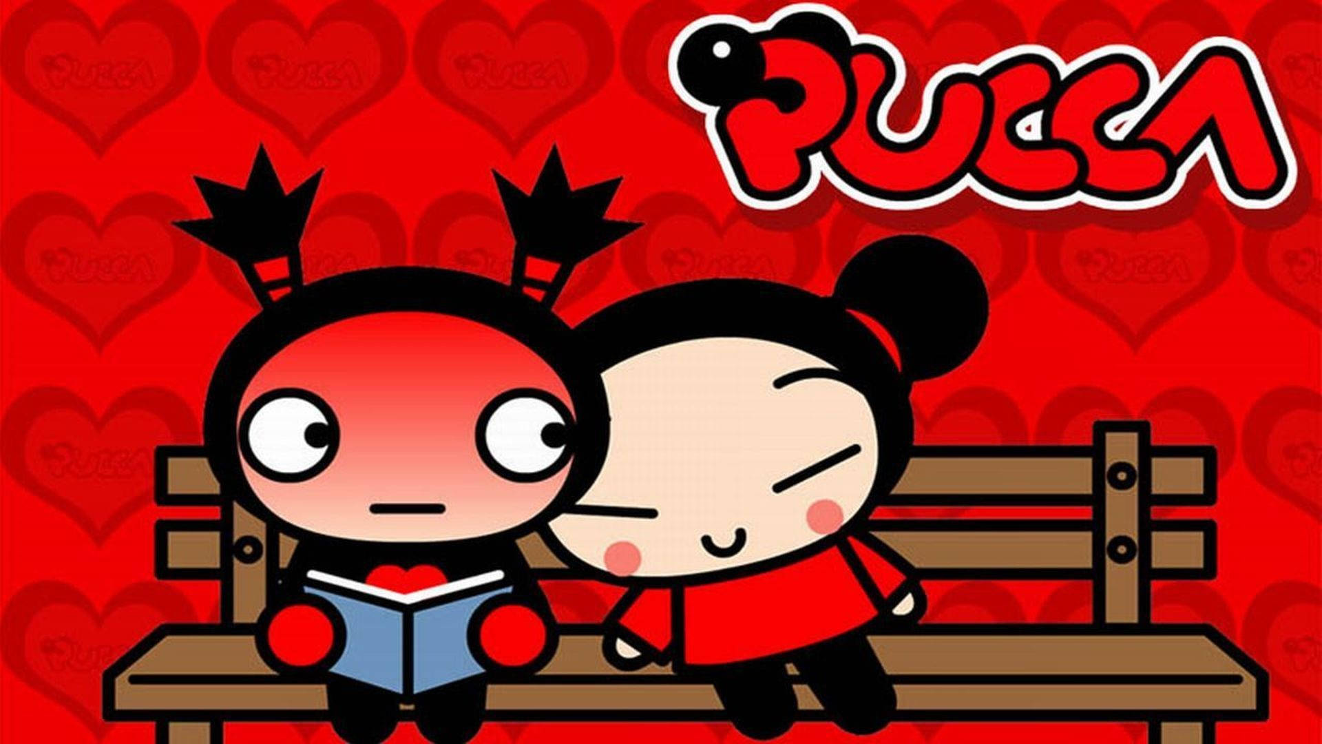 Pucca and Garu, pucca, cute, anime young love, garu, HD wallpaper | Peakpx