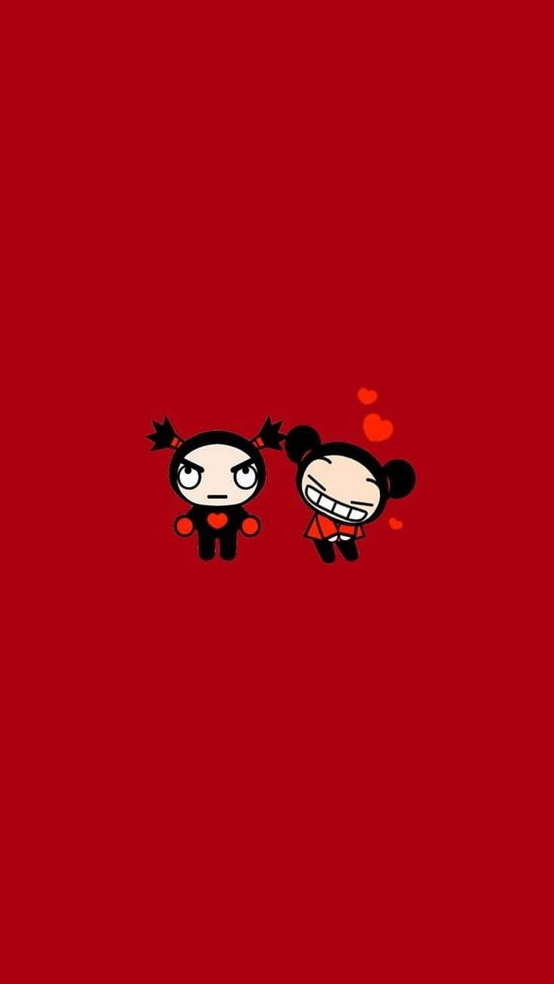 Pucca In Love With Garu Wallpaper