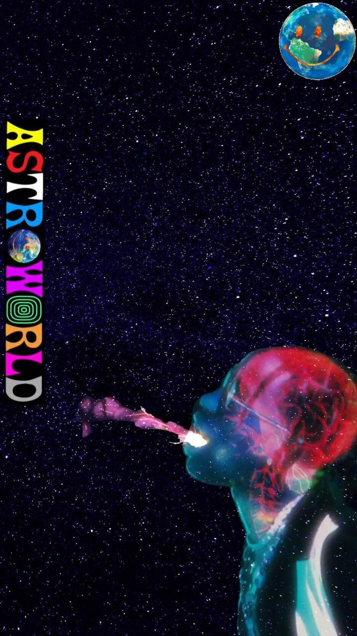 Purple Aesthetic Outer Space Astroworld Wallpaper
