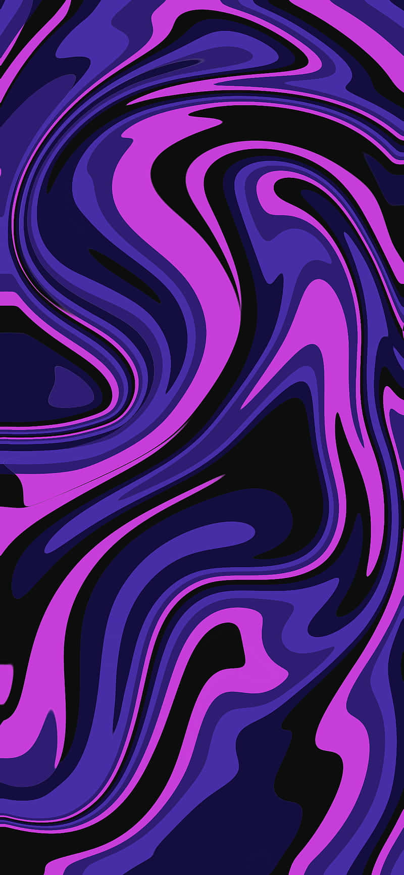 Purple And Black Swirls On A Black Background Wallpaper