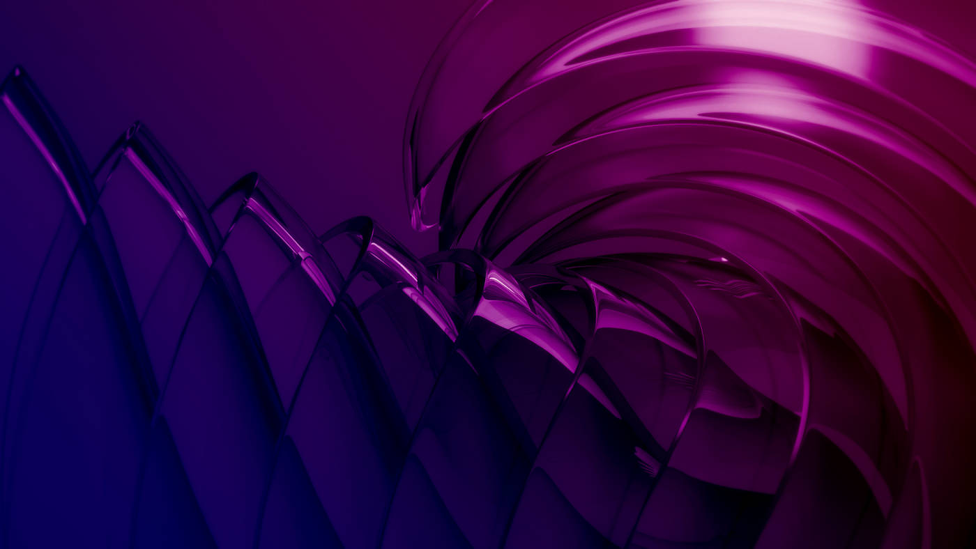 Purple Crystal Abstract Wallpaper