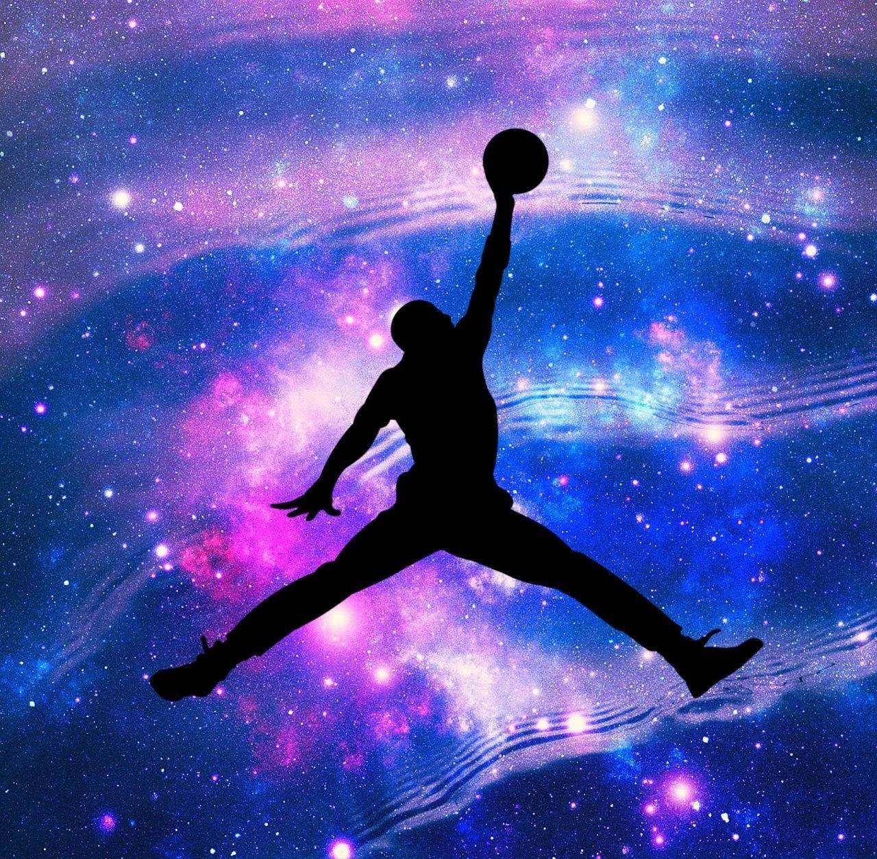 Purple Jordan High Jump Wallpaper