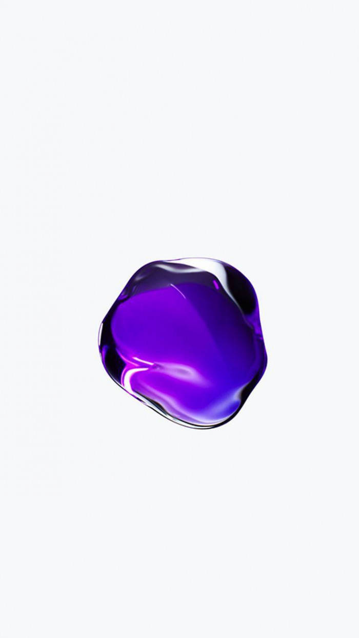 Purple Liquid Iphone Ios 10 Wallpaper
