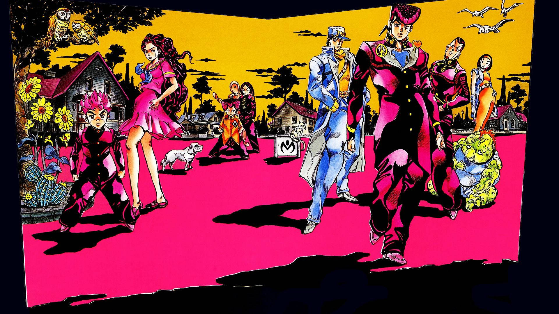 I just started watching JoJo's Bizarre Adventure, wamuu HD wallpaper |  Pxfuel