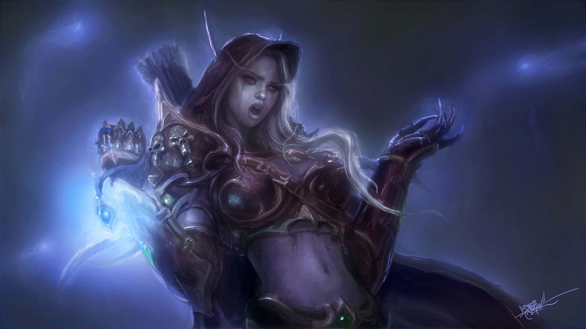 Queen Sylvanas Windrunner, The Warchief Of The Horde Wallpaper