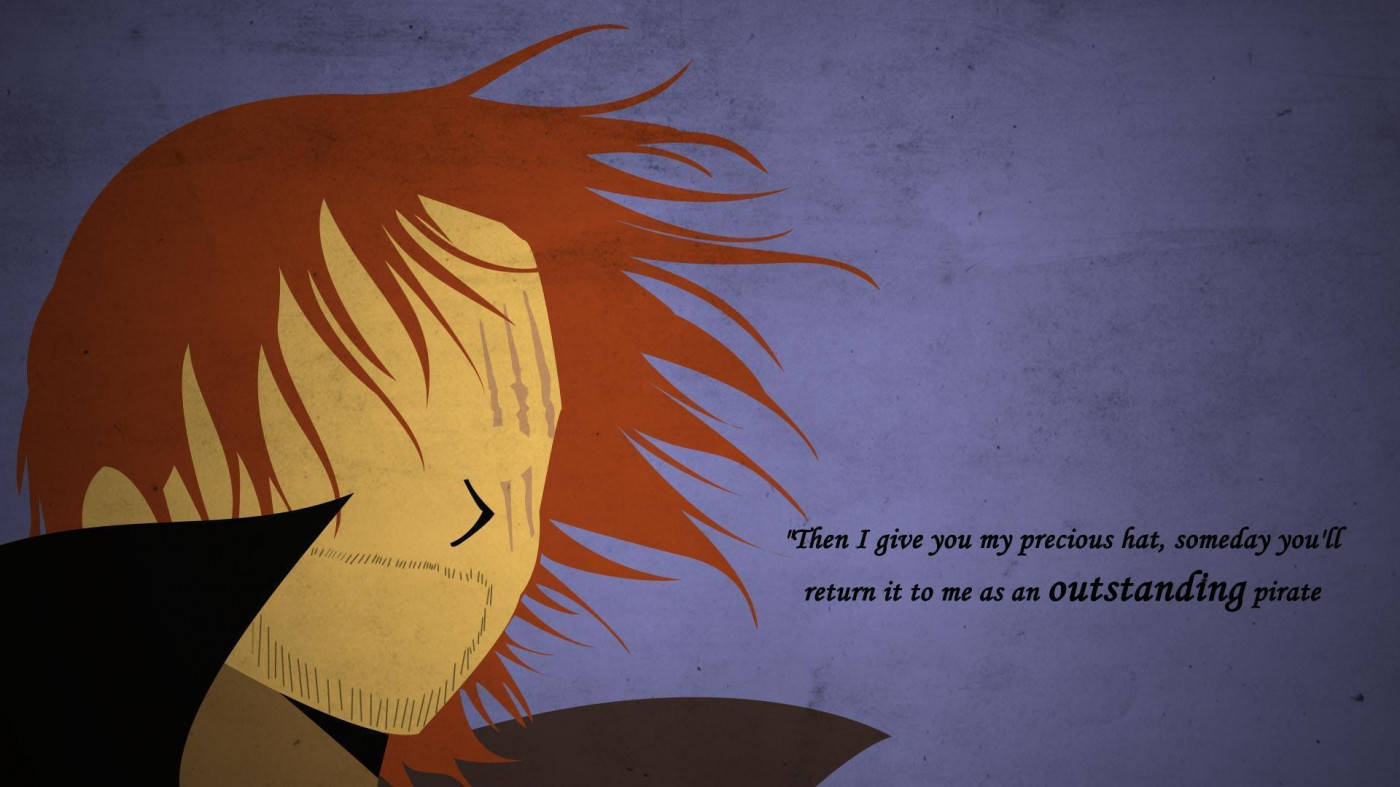 Quote From Shanks One Piece Wallpaper