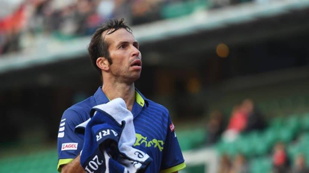 Radek Stepanek Looking Up Wallpaper