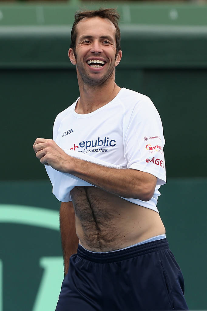 Radek Stepanek Stomach Wallpaper