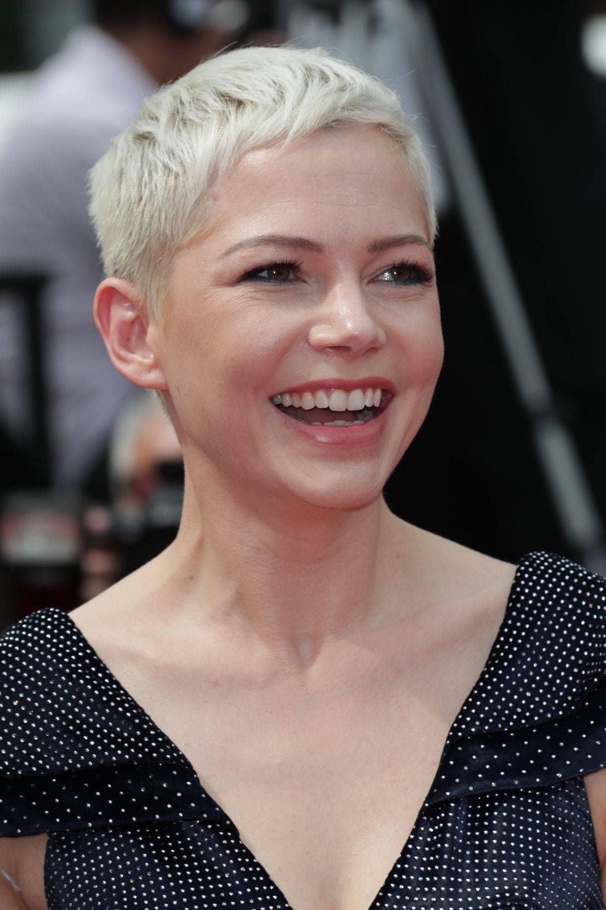 Radiant Michelle Williams At The 70th Cannes Film Festival Wallpaper