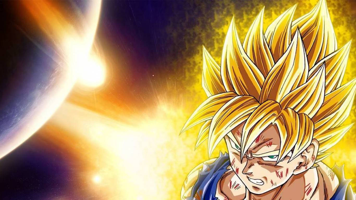 Raging Super Saiyan Goku Dbz Wallpaper