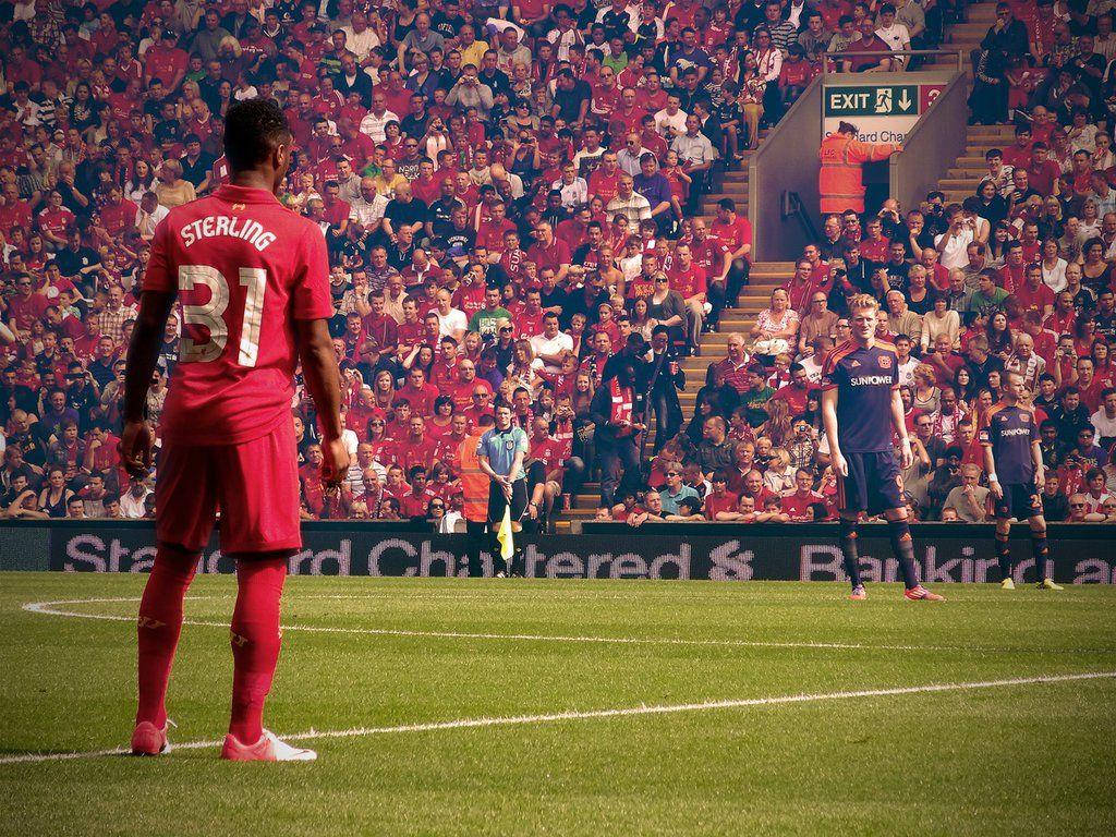 Raheem Sterling About To Kick Wallpaper