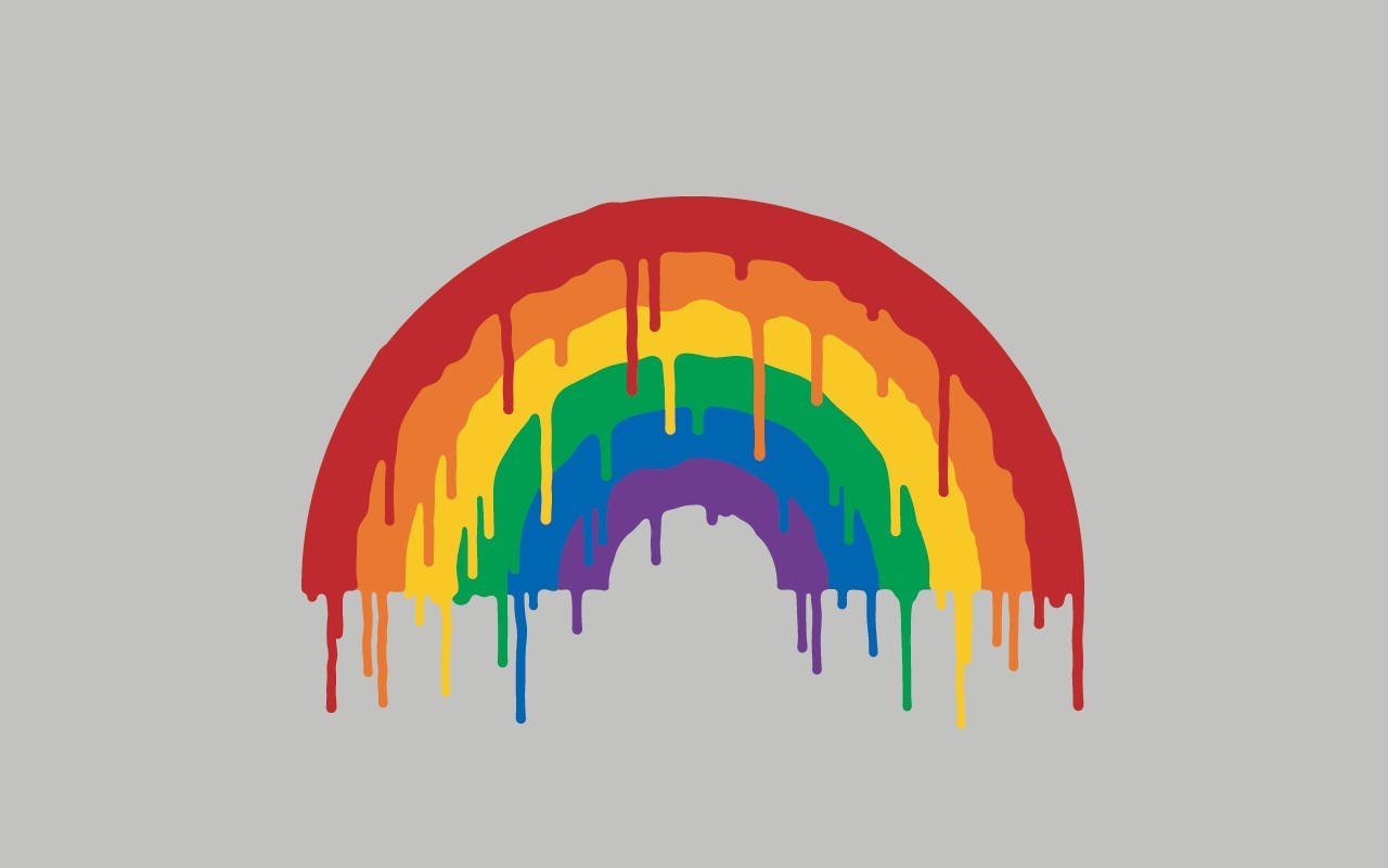 Rainbow Pride Art Wallpaper