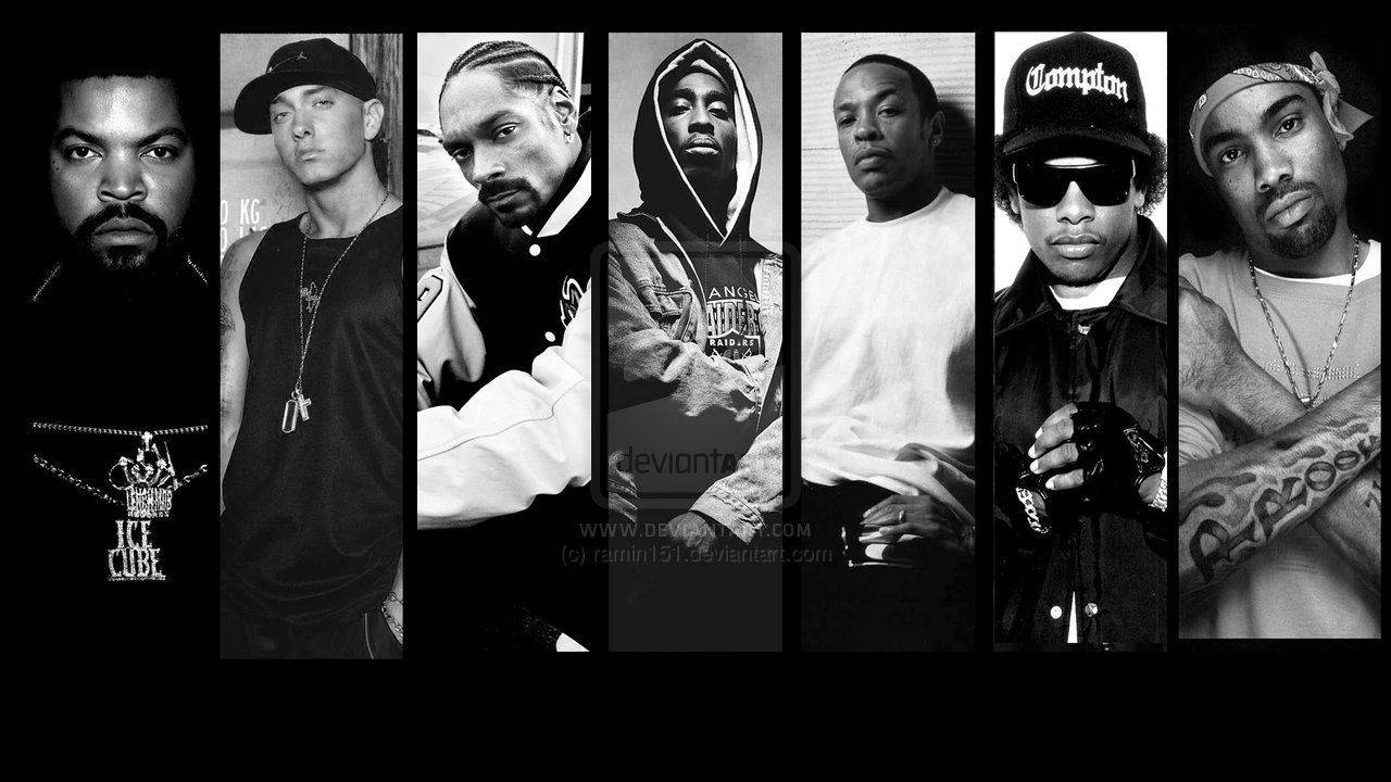 Rap Computer 90s Rappers Wallpaper