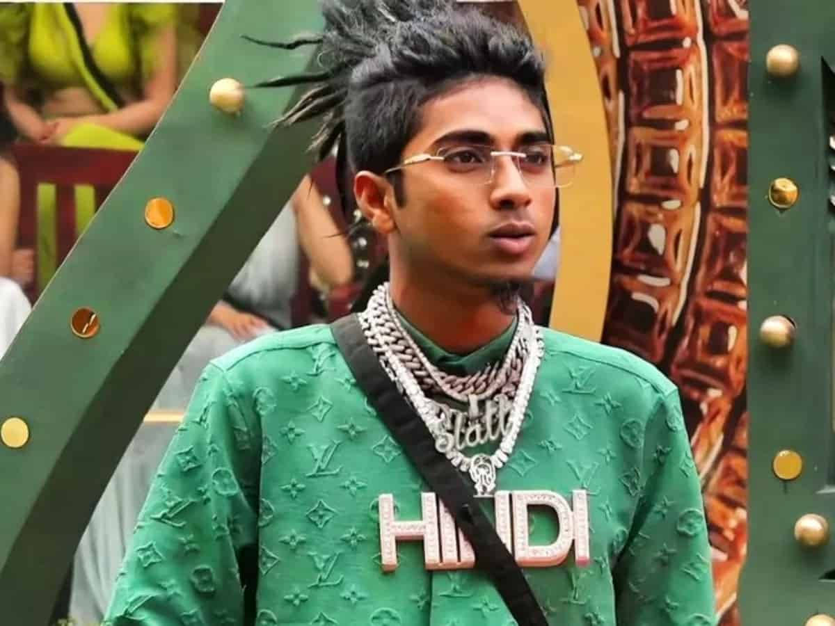 Rapper Mc Stan Poses With Confidence In The Bigg Boss 16 House. Wallpaper