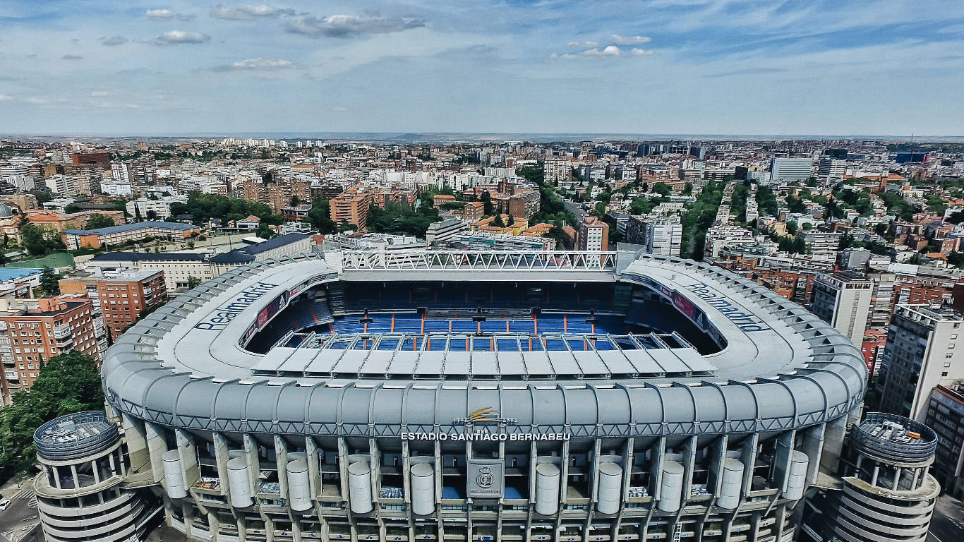 Real Madrid Santiago Bernabéu Stadium Wallpaper