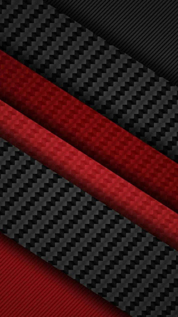 Red And Black Android Material Design Wallpaper