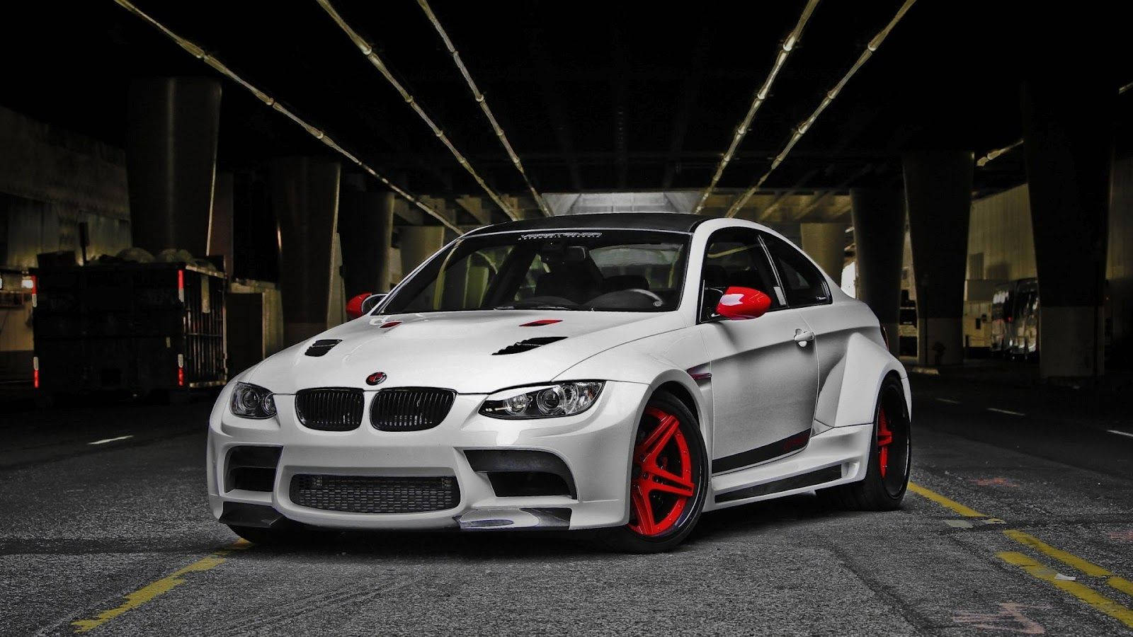 Red And White Bmw M Series Wallpaper