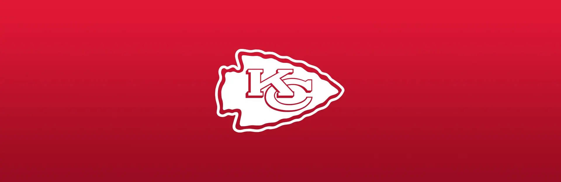Red And White Kansas City Chiefs Logo Wallpaper