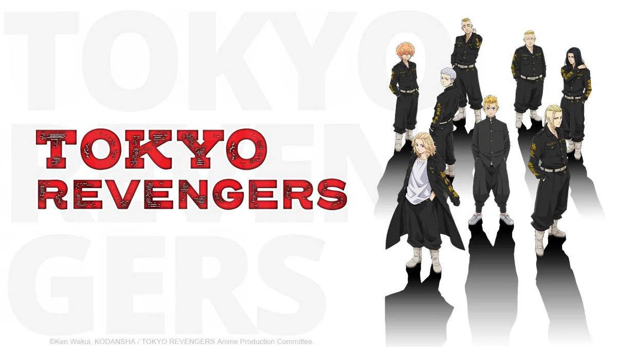 Red And White Tokyo Revengers Aesthetic Wallpaper