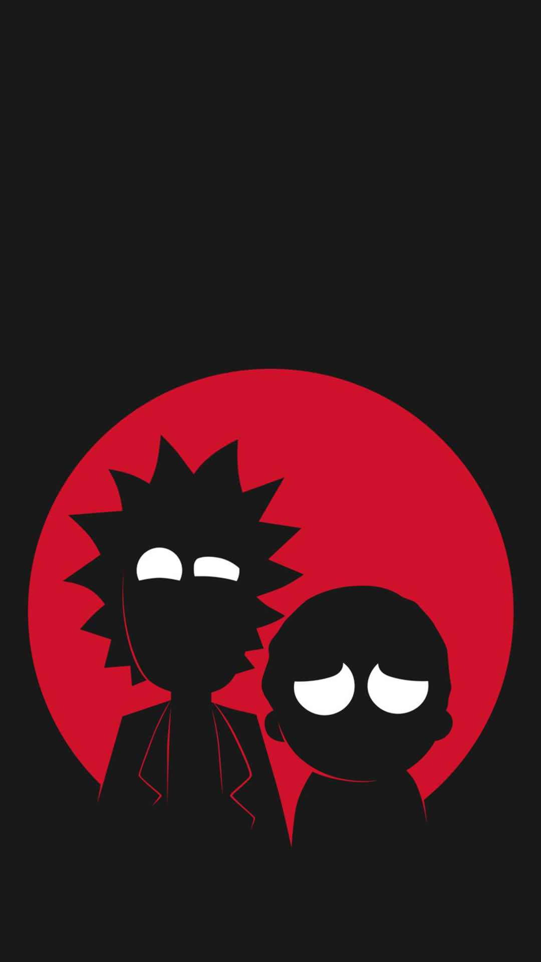 Download free Red Circle Rick And Morty Iphone Wallpaper - MrWallpaper.com