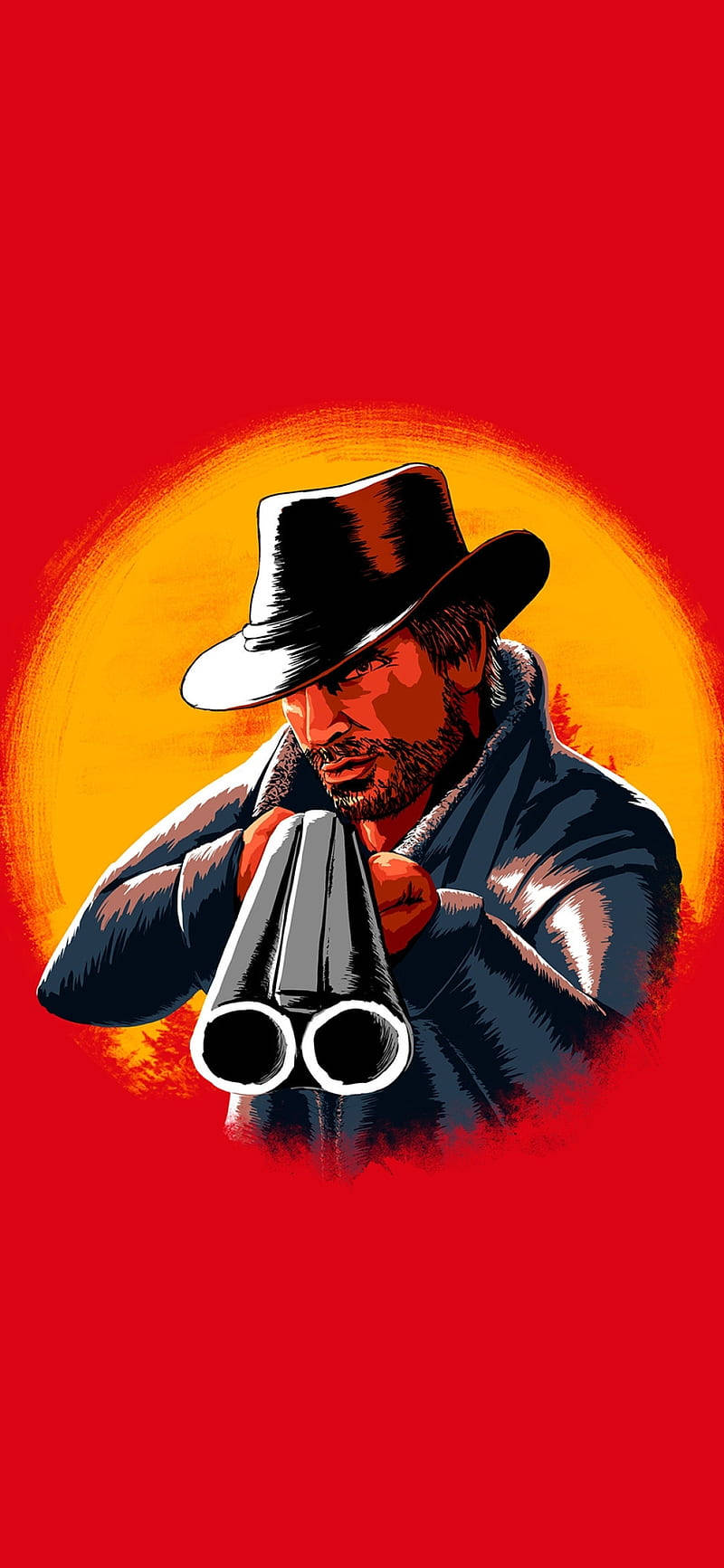 Red Dead Redemption Ii Phone Double-barrel Wallpaper