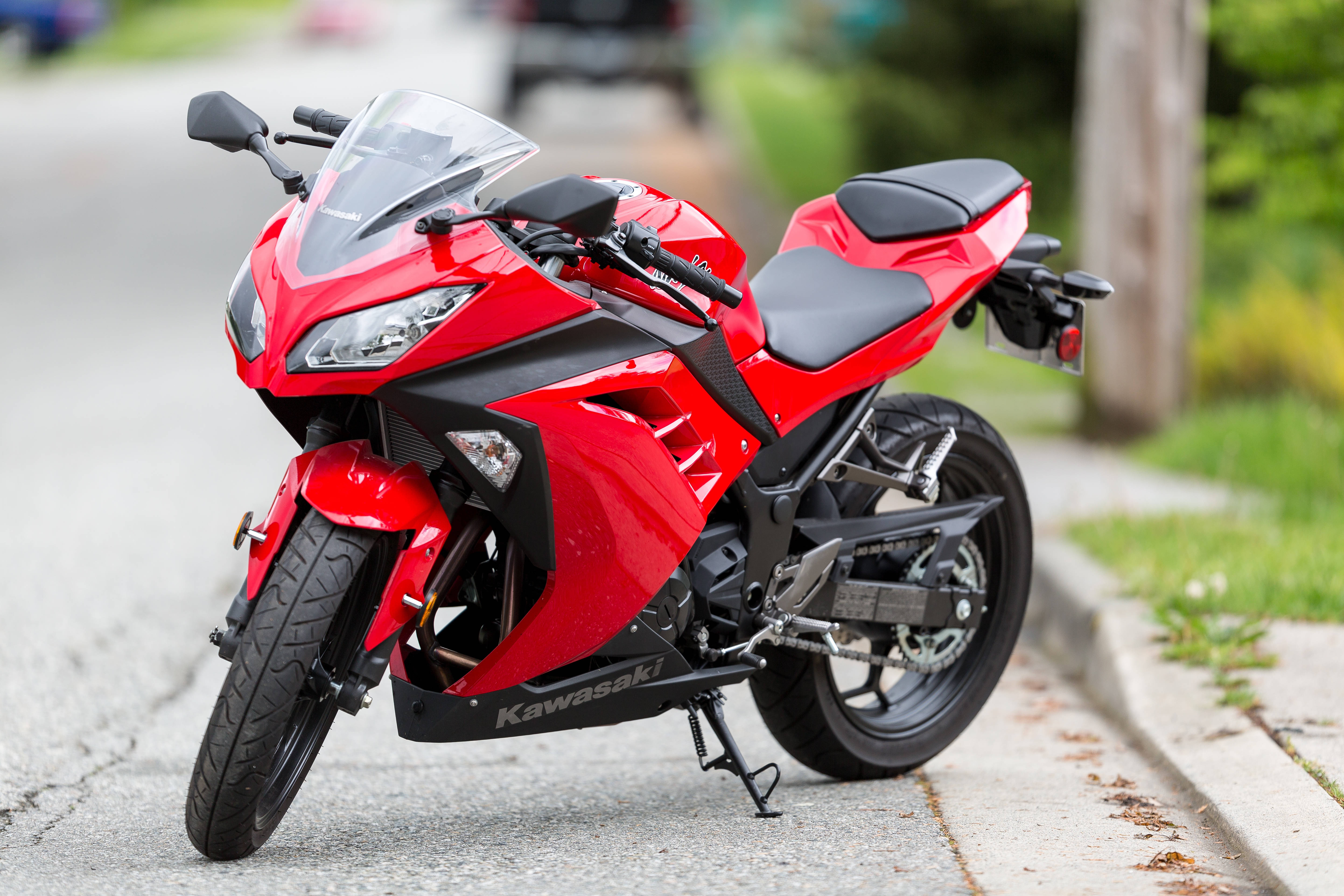 Red Kawasaki 1920x1080 Motorcycle Wallpaper