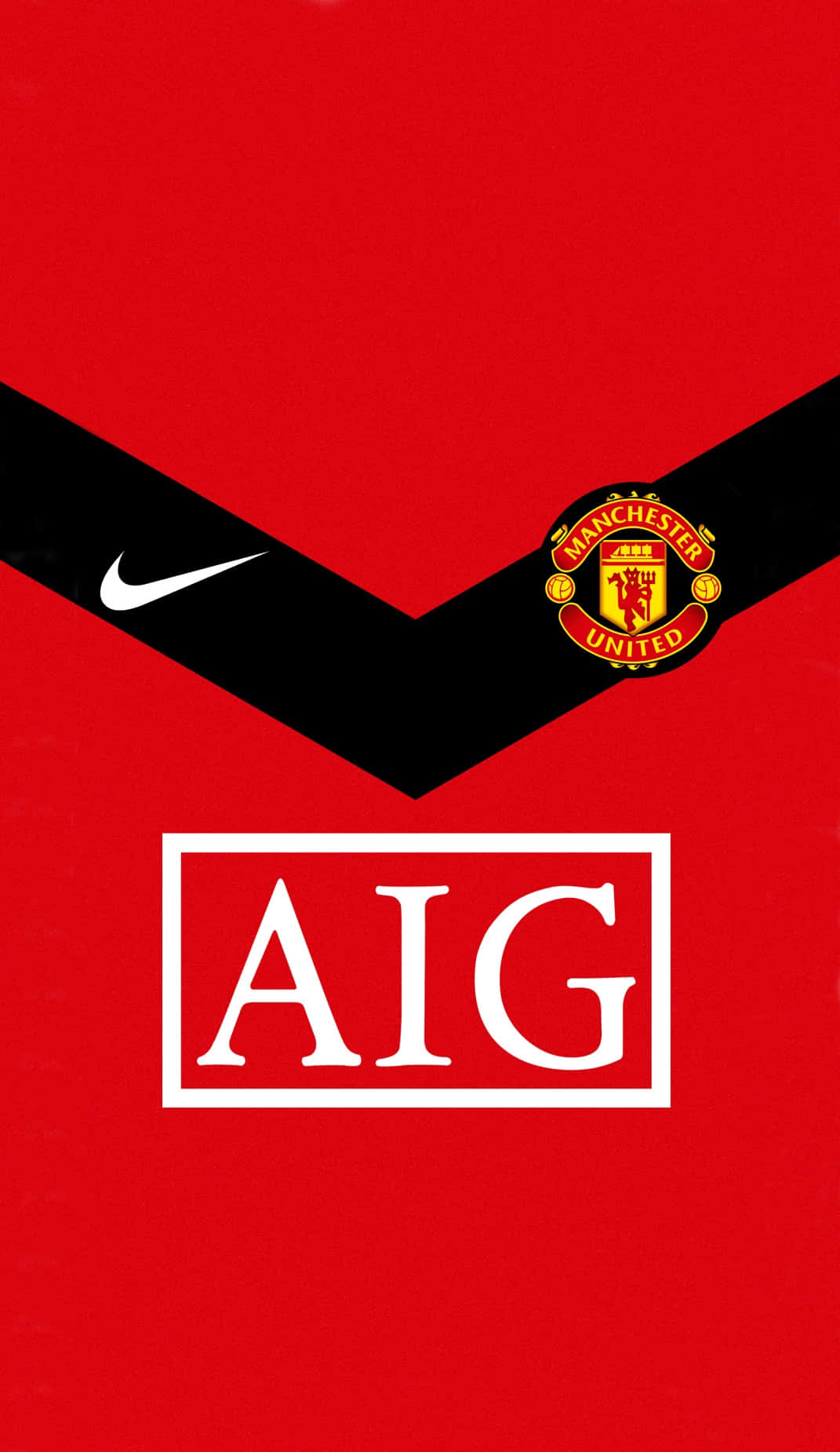 Red Passion - Manchester United Iphone Wallpaper Wallpaper