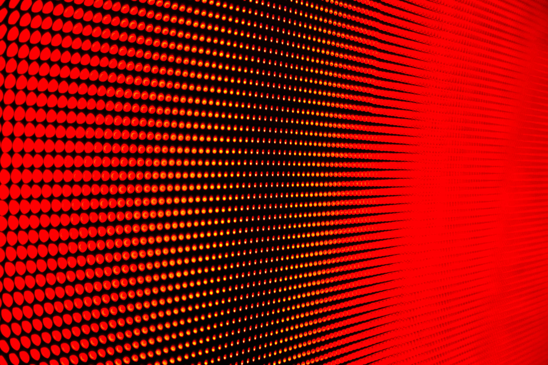 Red Pixel Lights Wallpaper