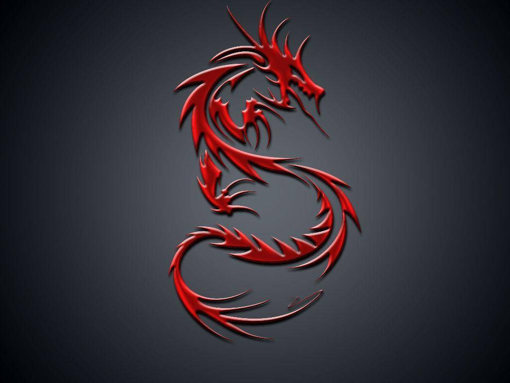 Red S Dragon Wallpaper